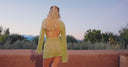 Rebel - Lime Sequin Mini Dress